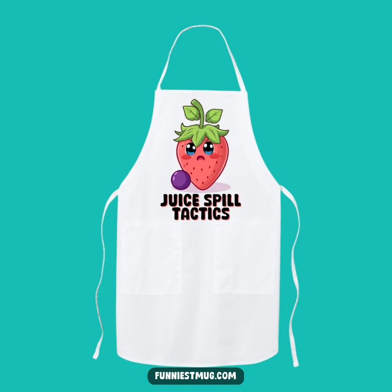 Funny Strawberry Slip Apron: Cook Up A Storm (Or A Slip!)