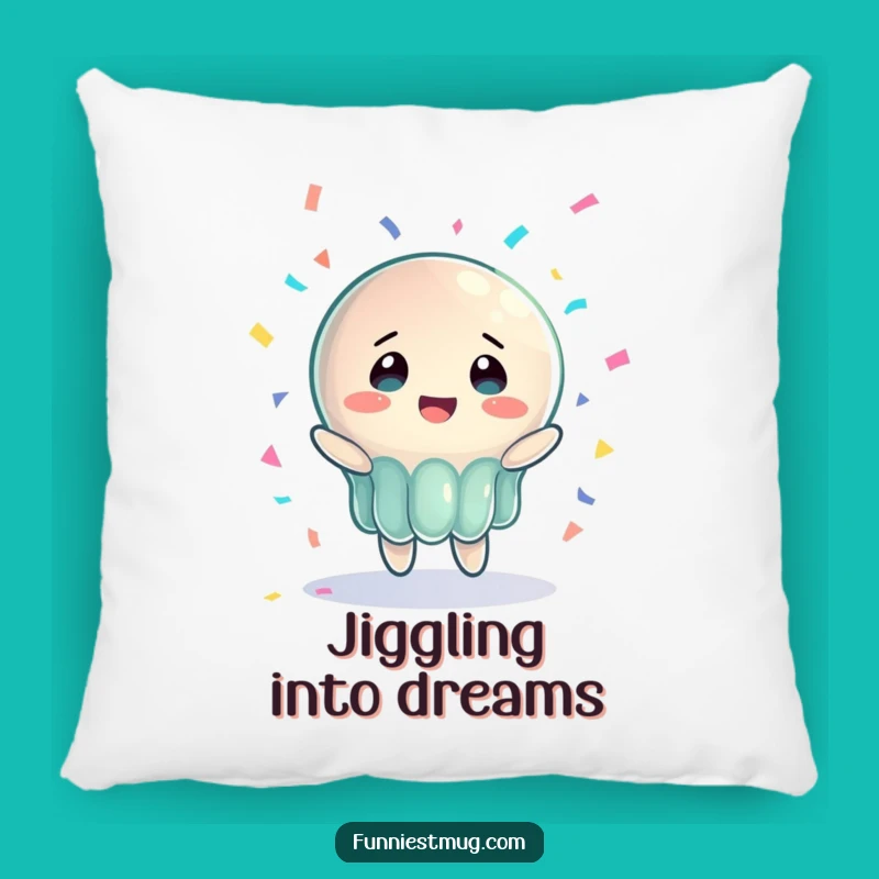 Funny Jelly Joy Pillow: Bewildered Comfort for Happy Naps