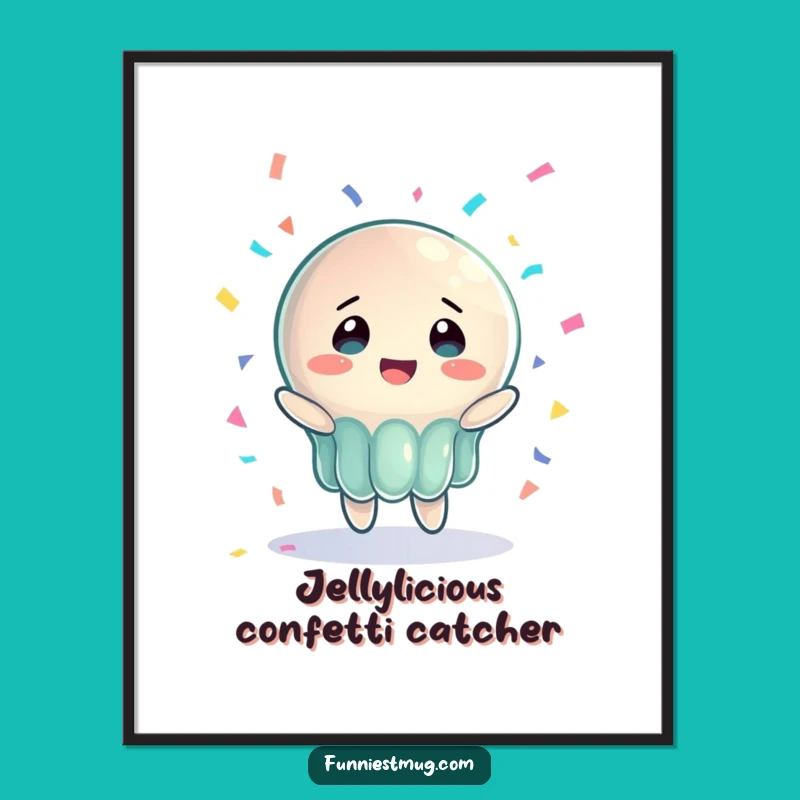 Free Printable Jelly Wall Art: Funny Bewildered Joy Decor, Downloadable