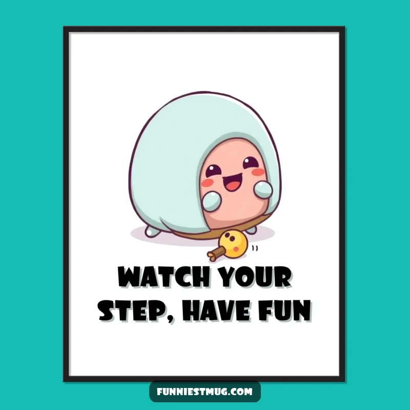 Free Printable Kawaii Slipper Art - Hilariously Clumsy Downloadable Decor