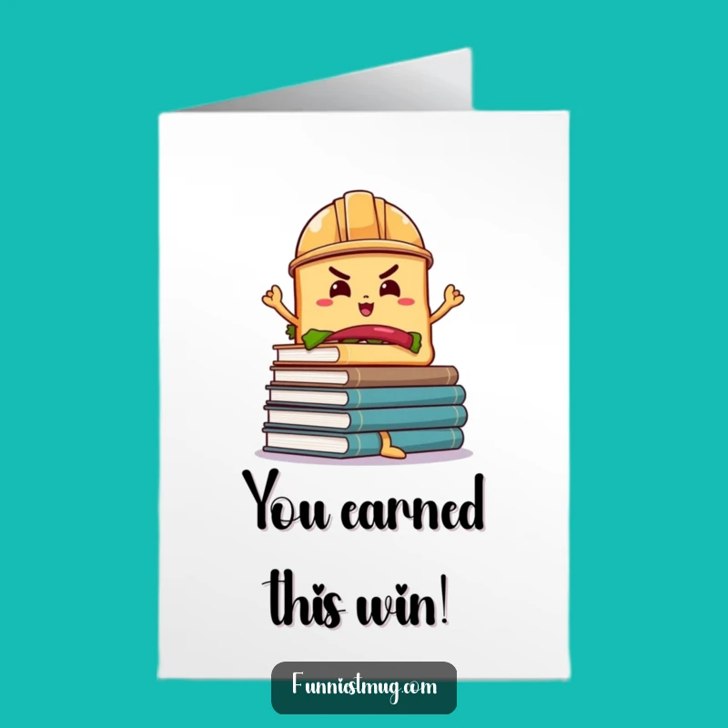 Free Printable Congrats Card: Sandwich Triumphs! - Downloadable Ambitious Gift