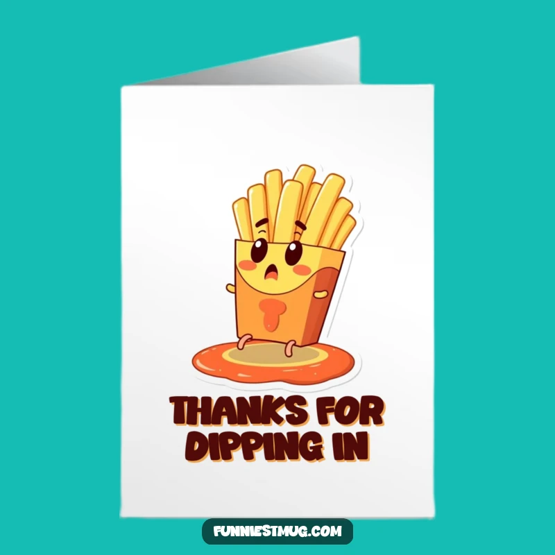 Free Printable Thank You: Fry Ketchup Escape Downloadable Gift