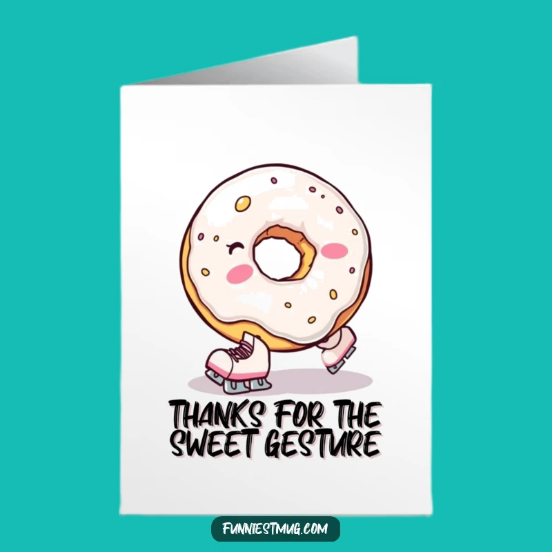Free Printable Thank You Card: Donut Hole Slip, Hilarious DIY Downloadable Gift