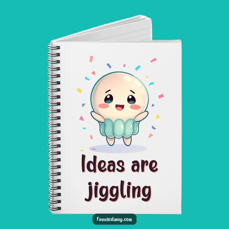 Funny Jelly Joy Notebook: Bewildered Notes for Happy Ideas