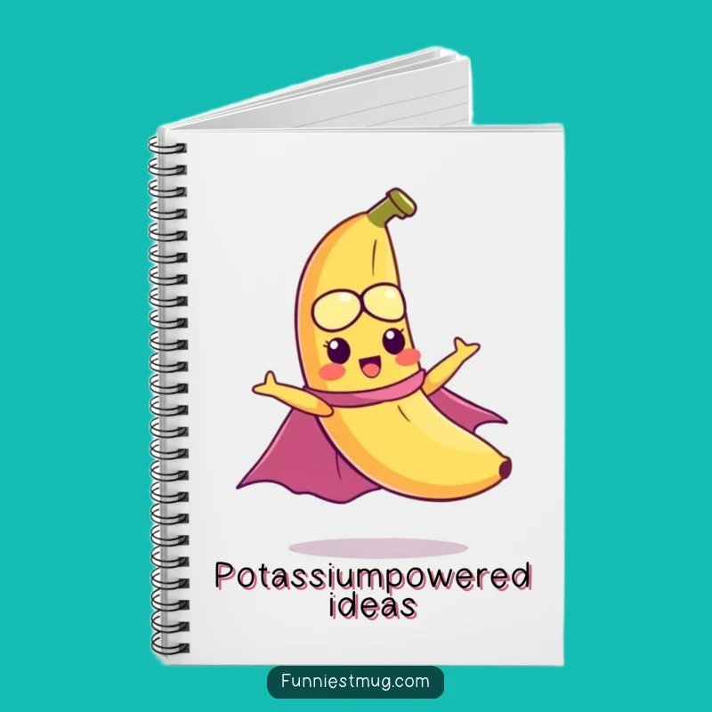 Funny Flying Banana Notebook: Heroic Plans Journal Gift