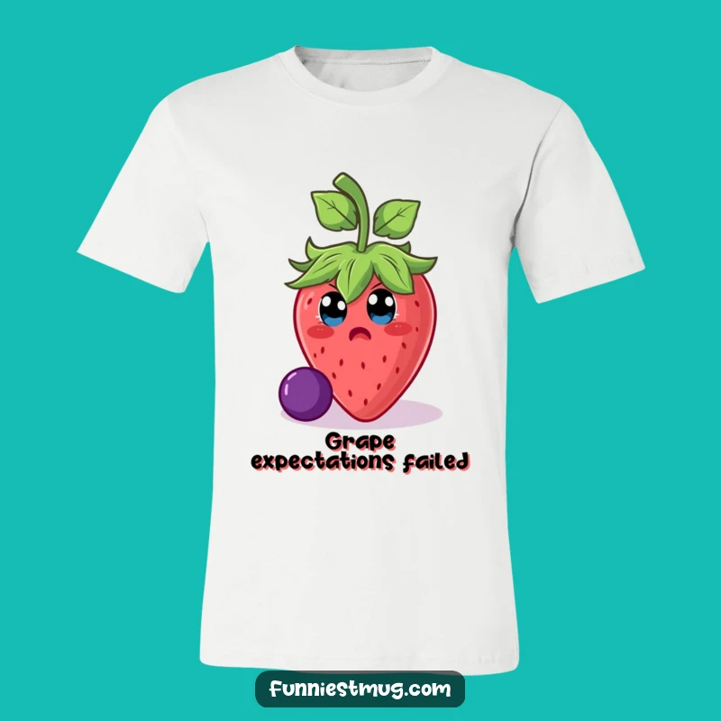 Funny Strawberry Slip T-Shirt: Wear Your Shocking Moments With Style!