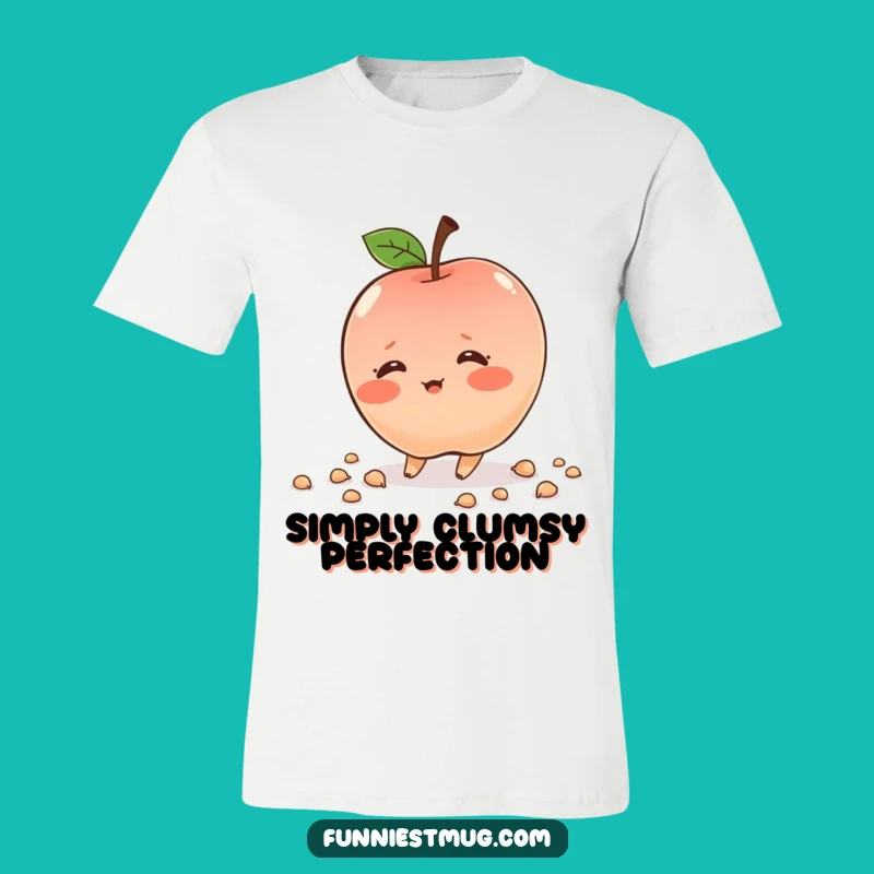 Funny Tripping Apple T-Shirt: Embrace Your Awkwardness with Style