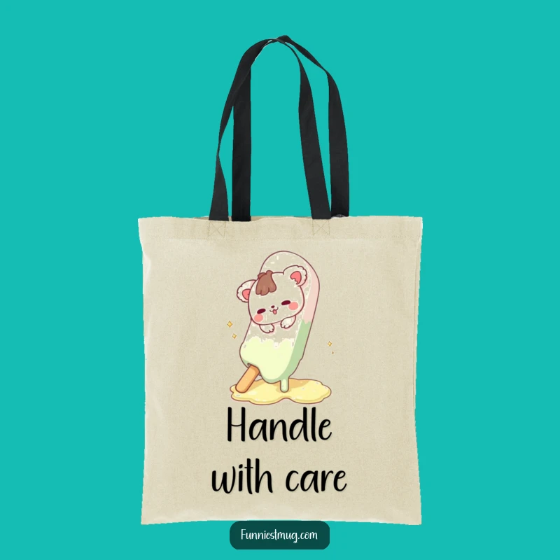 Funny Animal Chocolate Slip Tote Bag: Carry Your Laughs in Style